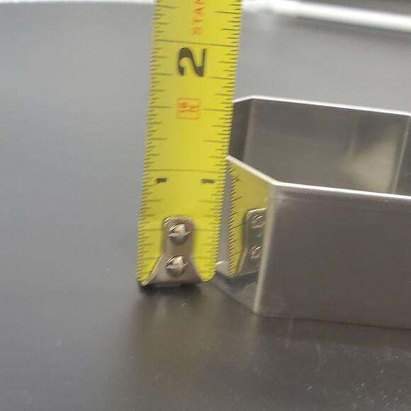 Ateco Cutters 6 Piece Set Hexagon #5251  1 5/8" to 3 1/4" in storage tin - Picture 6 of 6